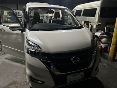 普通車コーティングに対応するミニバンの車両サイズ例